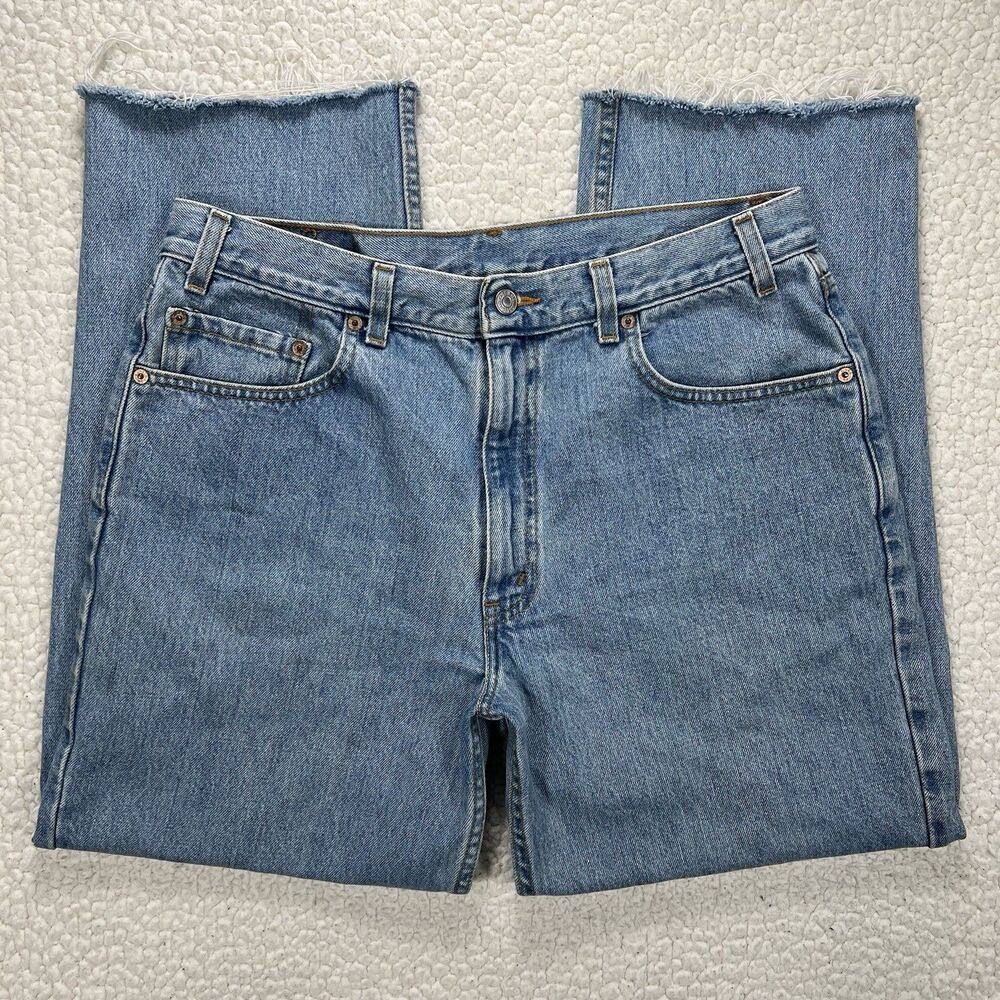 Levi’s 550 Relaxed Fit Jeans Men’s 36x30 (Actual 32x28.5)‎ Blue Y2K Grunge